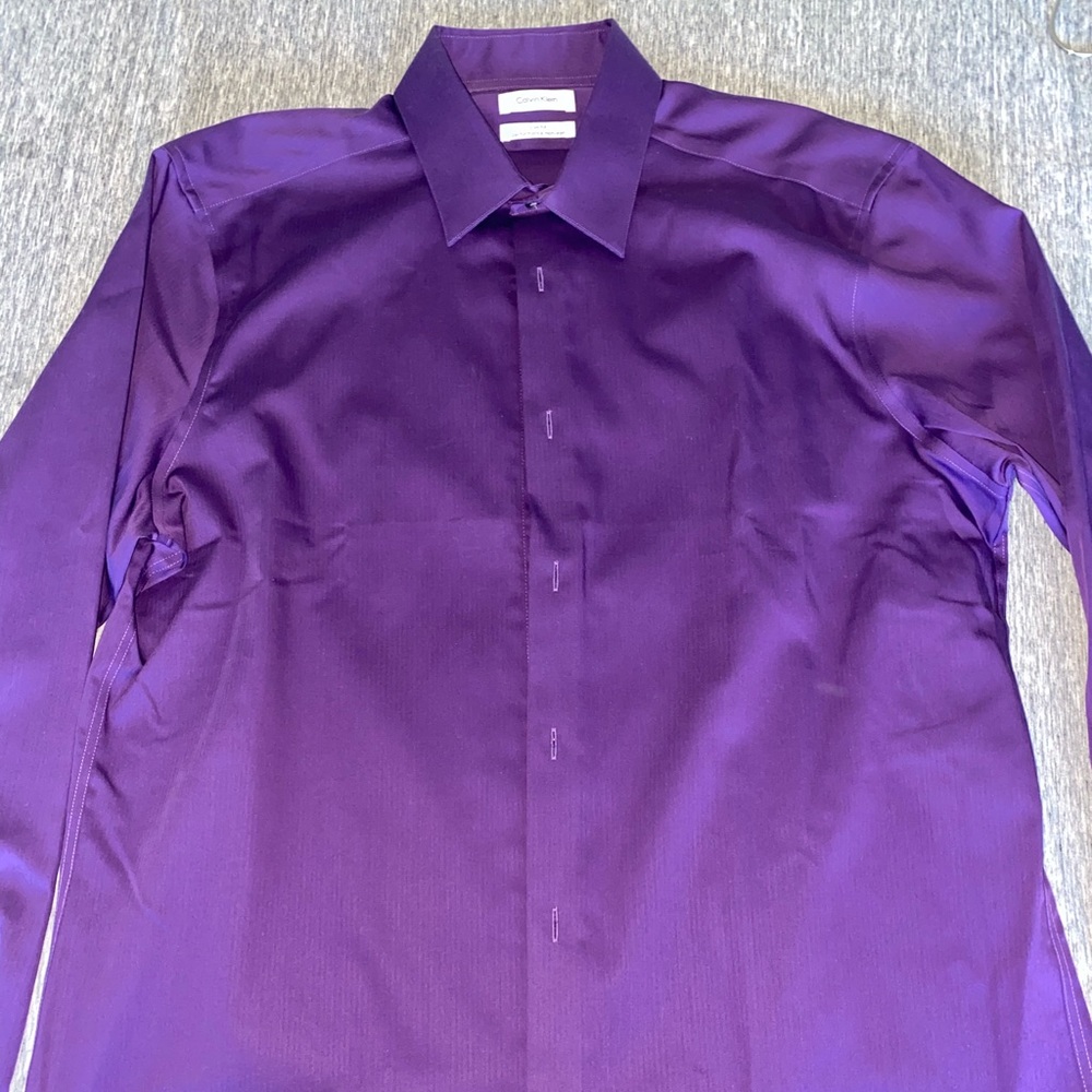 Purple CK Dress Shirt